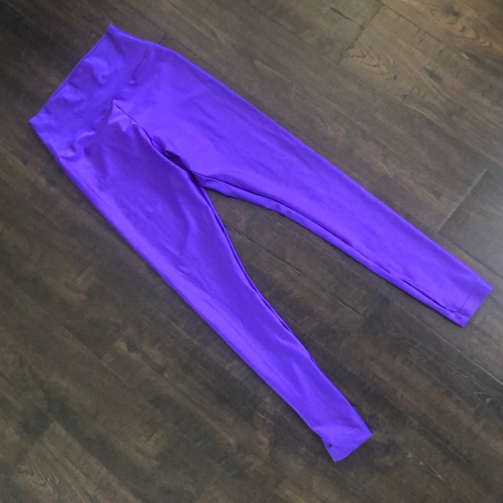 Purple american apparel leggings L